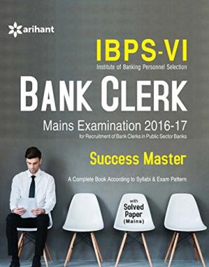 Arihant IBPS VI Bank Clerk Main Examination Success Master